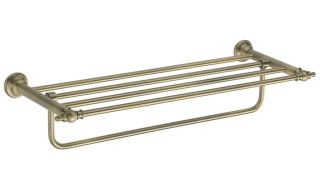 Полка для полотенец Rose RG1108Q 64см бронза Полка для полотенец Rose RG1108Q 64см бронза