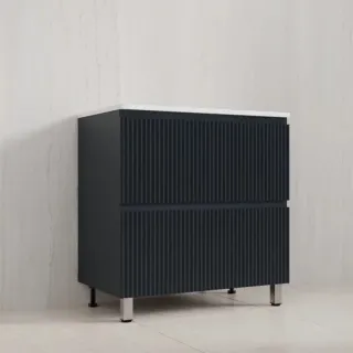 Напольная тумба под раковину Style Line Марокко Plus ЛС-00002500 80 см графит