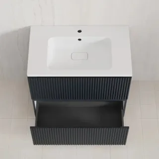 Напольная тумба под раковину Style Line Марокко Plus ЛС-00002500 80 см графит