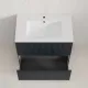 Напольная тумба под раковину Style Line Марокко Plus ЛС-00002500 80 см графит