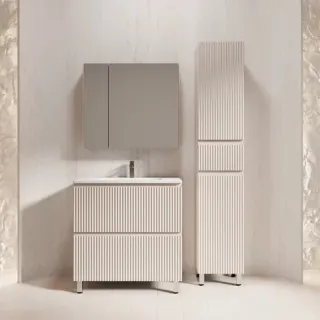 Напольная тумба под раковину Style Line Марокко Plus ЛС-00002501 80 см крем