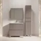 Напольная тумба под раковину Style Line Марокко Plus ЛС-00002502 80 см тауп тёмный