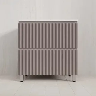 Напольная тумба под раковину Style Line Марокко Plus ЛС-00002502 80 см тауп тёмный