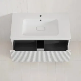 Напольная тумба под раковину Style Line Марокко Plus ЛС-00002503 90 см белый матовый