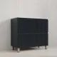 Напольная тумба под раковину Style Line Марокко Plus ЛС-00002504 90 см графит