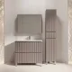 Напольная тумба под раковину Style Line Марокко Plus ЛС-00002506 90 см тауп тёмный