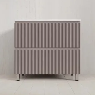 Напольная тумба под раковину Style Line Марокко Plus ЛС-00002506 90 см тауп тёмный