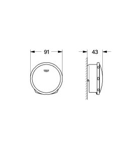 Наливной сливной и переливной гарнитур Grohe Talentofill 19952000 хром