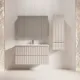 Подвесная тумба под раковину Style Line Марокко Plus ЛС-00002489 100 см крем