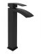 Смеситель для раковины Hansberge Cubito H2077BL чёрный матовый