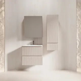 Подвесная тумба под раковину Style Line Марокко Plus ЛС-00002473 60 см крем