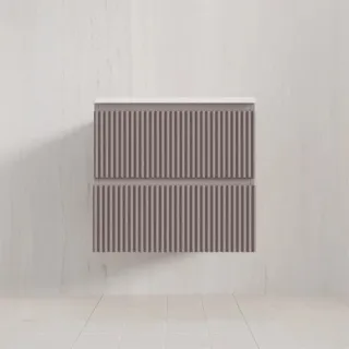 Подвесная тумба под раковину Style Line Марокко Plus ЛС-00002474 60 см тауп тёмный