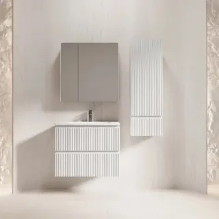 Подвесная тумба под раковину Style Line Марокко Plus ЛС-00002475 70 см белый матовый