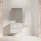 Подвесная тумба под раковину Style Line Марокко Plus ЛС-00002475 70 см белый матовый