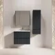 Подвесная тумба под раковину Style Line Марокко Plus ЛС-00002476 70 см графит