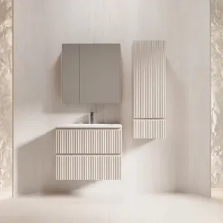 Подвесная тумба под раковину Style Line Марокко Plus ЛС-00002477 70 см крем