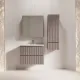 Подвесная тумба под раковину Style Line Марокко Plus ЛС-00002478 70 см тауп тёмный