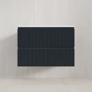 Подвесная тумба под раковину Style Line Марокко Plus ЛС-00002480 80 см графит