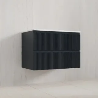 Подвесная тумба под раковину Style Line Марокко Plus ЛС-00002480 80 см графит