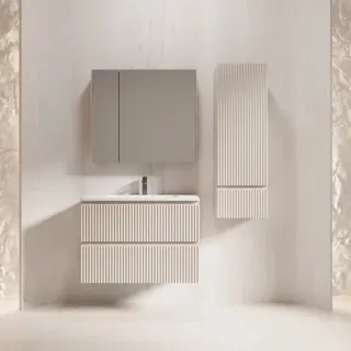 Подвесная тумба под раковину Style Line Марокко Plus ЛС-00002481 80 см крем