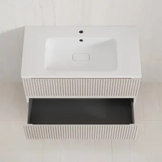 Подвесная тумба под раковину Style Line Марокко Plus ЛС-00002485 90 см крем