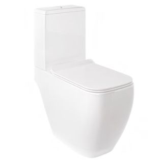 Унитаз-компакт Kludi Resa C 28WCB0643 безободковый белый