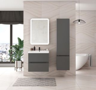 Шкаф подвесной Art&Max Techno 40x160см правый смоки софт AM-Techno-1600-AC-SO-ZB815-R Шкаф подвесной Art&Max Techno 40x160см правый смоки софт AM-Techno-1600-AC-SO-ZB815-R