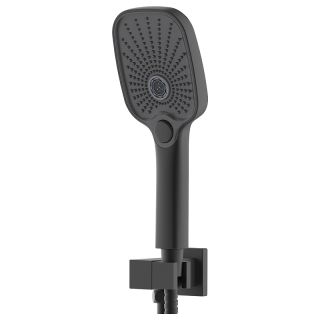 Душевой комплект Azario Reusa AZ-K7367B чёрный матовый