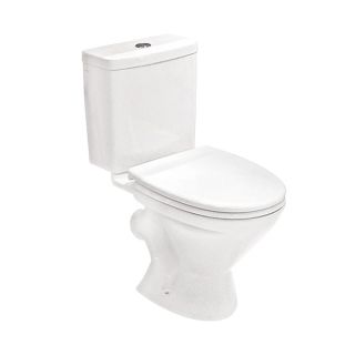 Унитаз напольный Santek - Лига с сиденьем дюропласт 1WH302141 Унитаз напольный Santek - Лига с сиденьем дюропласт 1WH302141