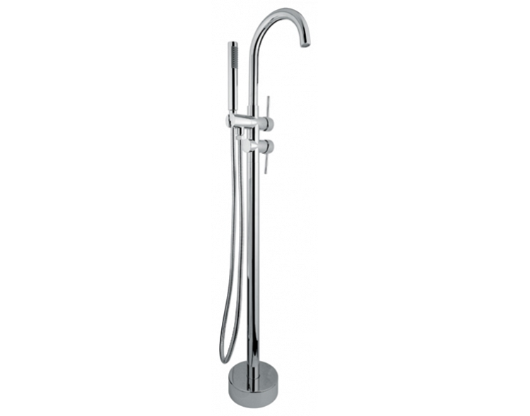 Напольный смеситель для ванны Timo Saona хром 2300/00Y-CR