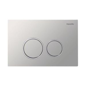 Инсталляция для подвесного унитаза Aquanika Basic 10.702.450.02.19 с клавишей смыва хром