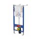 Инсталляция для подвесного унитаза Aquanika Basic 10.702.45B.02.10 с клавишей смыва хром
