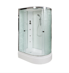 Душевая кабина Deto ЕМ2712 L с электрикой (эл.) 120х80х220 см