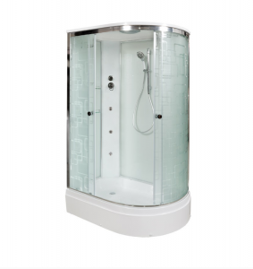 Душевая кабина Deto ЕМ2712 L с гидромассажем (гм.) 120х80х220 см