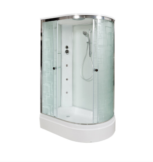 Душевая кабина Deto ЕМ2712 L с гидромассажем (гм.) 120х80х220 см Душевая кабина Deto ЕМ2712 L с гидромассажем (гм.) 120х80х220 см