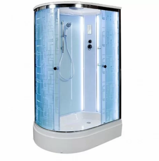 Душевая кабина Deto ЕМ2712 R LED 120х80х220 см Душевая кабина Deto ЕМ2712 R LED 120х80х220 см