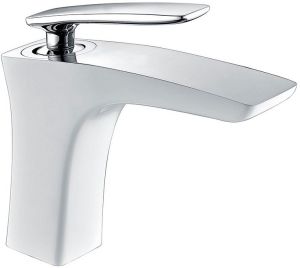Смеситель для раковины Timo Helmi 4061/00-16F хром/белый