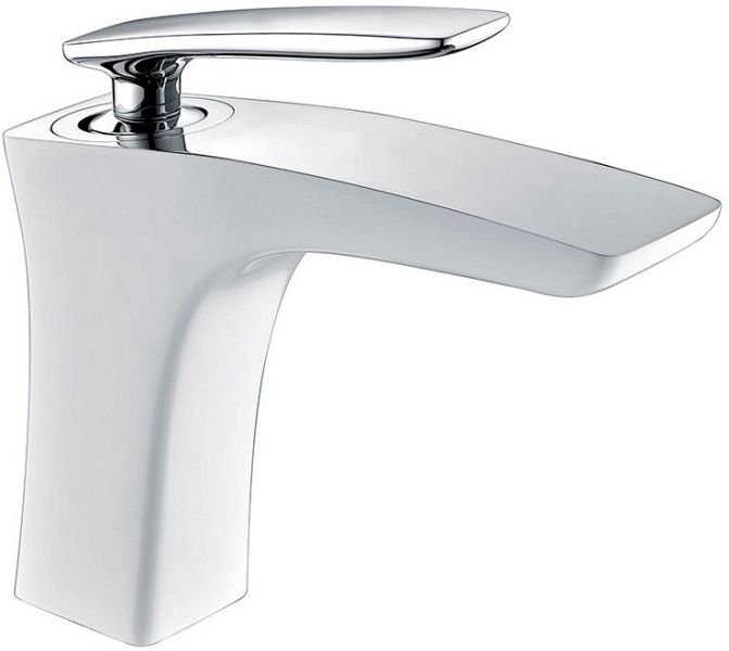 Смеситель для раковины Timo Helmi 4061/00-16F хром/белый