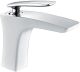 Смеситель для раковины Timo Helmi 4061/00-16F хром/белый