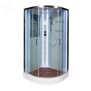 Душевая кабина Deto А01 с LED и гидромассажем 100х100х220 см Душевая кабина Deto А01 с LED и гидромассажем 100х100х220 см