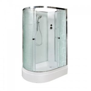 Душевая кабина Deto ЕМ2712 R N (без крыши) 120х80х210 см