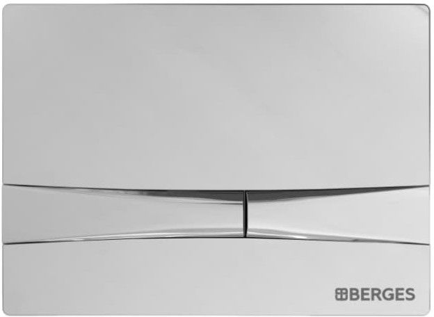Комплект Berges 4в1 047253: инсталляция NOVUM525 кнопка F3 хром глянец унитаз EGO Rimless сиденье Toma Slim SO