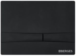 Инсталляция для унитаза Berges Novum F5 с кнопкой soft touch чёрный 040255