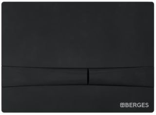 Инсталляция для унитаза Berges Novum F5 с кнопкой soft touch чёрный 040255 Инсталляция для унитаза Berges Novum F5 с кнопкой soft touch чёрный 040255