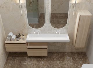 Ящик под столешницу Armadi Art Flat 80см дуб светлый 897-080-L Ящик под столешницу Armadi Art Flat 80см дуб светлый 897-080-L