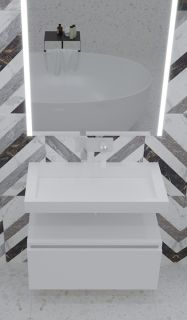 Ящик под столешницу Armadi Art Flat 80см белый 897-080-W Ящик под столешницу Armadi Art Flat 80см белый 897-080-W