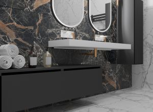 Ящик под столешницу Armadi Art Flat 120см антрацит матовый 897-120-A mat