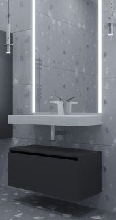 Ящик под столешницу Armadi Art Flat 80см антрацит матовый 897-080-A mat Ящик под столешницу Armadi Art Flat 80см антрацит матовый 897-080-A mat