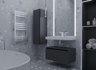 Ящик под столешницу Armadi Art Flat 80см антрацит матовый 897-080-A mat Ящик под столешницу Armadi Art Flat 80см антрацит матовый 897-080-A mat