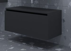 Ящик под столешницу Armadi Art Flat 80см антрацит глянец 897-080-A glossy